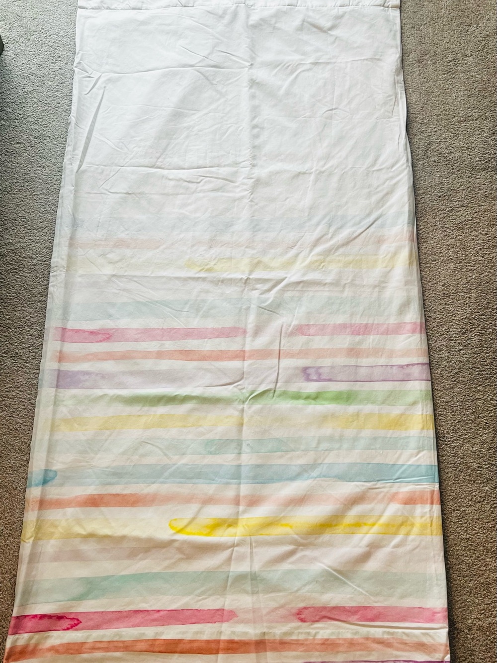 Pottery Barn Kids Kayla Rainbow Blackout Curtain Panels – 44” x 84” – Set of 2 - Picture 4 of 6